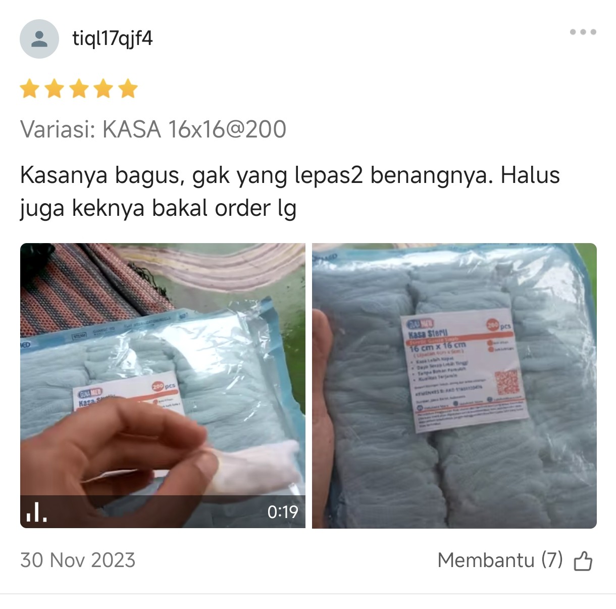 Bukti Ulasan 4